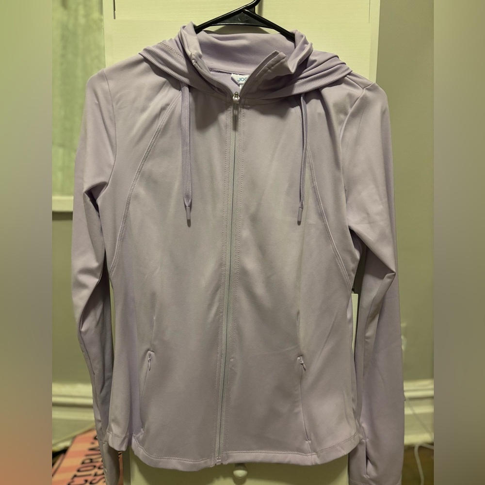 Jockey Women's Light Purple Zip Up Hoodie